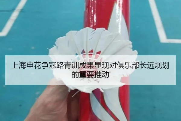 上海申花争冠路青训成果显现对俱乐部长远规划的重要推动